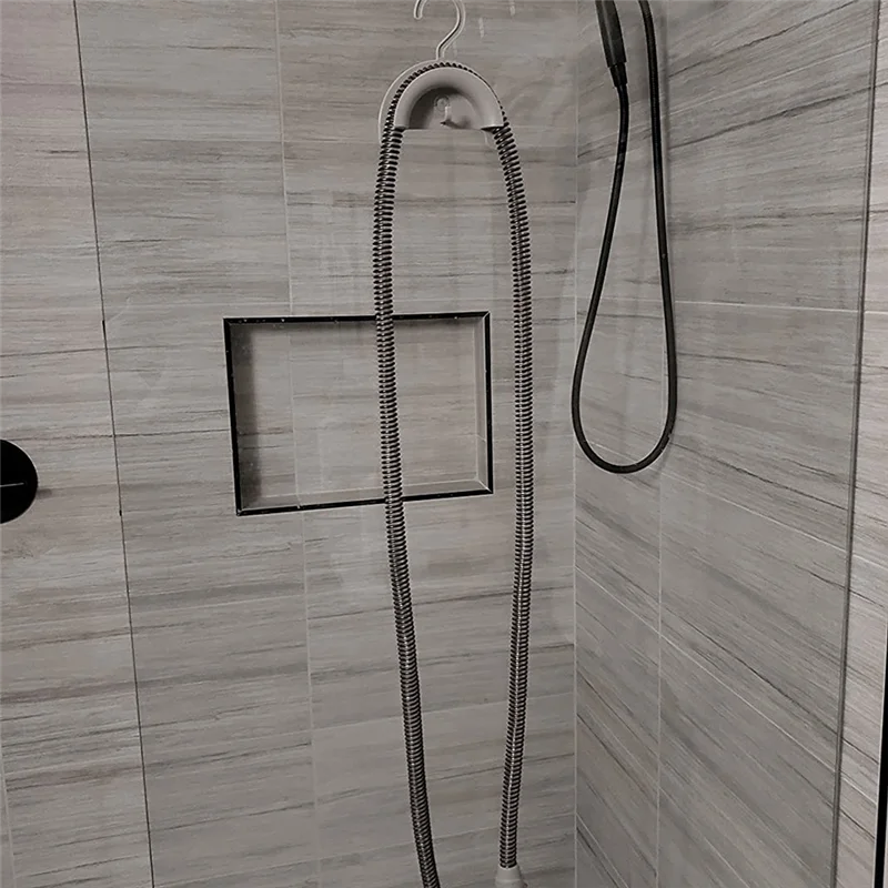 New-Hose Hanger With Hook Hanger And Suction Cup Plastic For Drying After Cleaning Sleep And Breathing Machine Parts