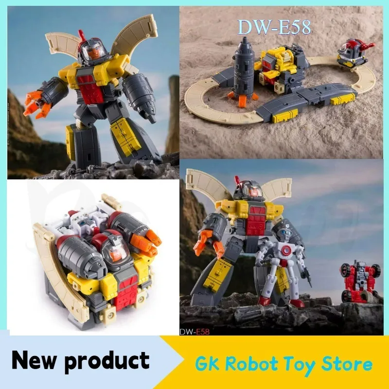 

[IN STOCK SOON] Transformation Toy DWE58 Juli Rocket Guochuang Very Small Scale Mecha Movable Model Collection Gift