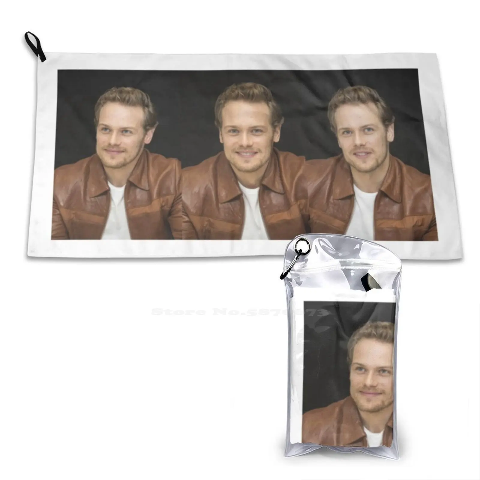 Sam Heughan Soft Towel Quick Dry Beach Towel Outlander Sam Heughan James Fraser Jamie Fraser