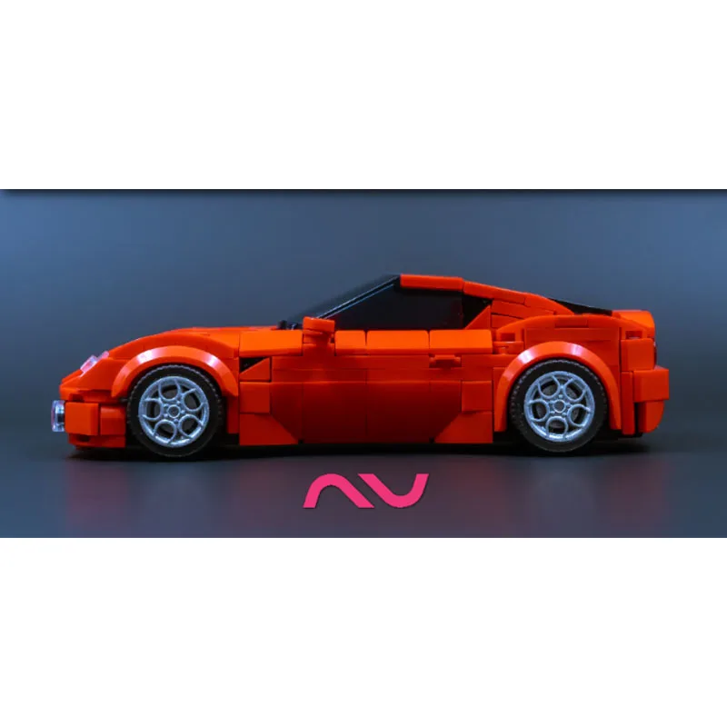 

MOC-230423 New Urban Style Sports Iconic Supercar Racing Building Block Model 356 Parts Boys' Children's Birthday Toy Gift