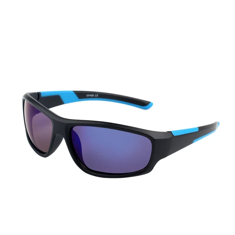 Kenbo Kinder Junge Sport brille Sonnenbrille Kind Fahrrad Brille Mädchen UV400 Outdoor Spiegel Brille als Geschenk mit Fall Alter 3-10 – Detail 6