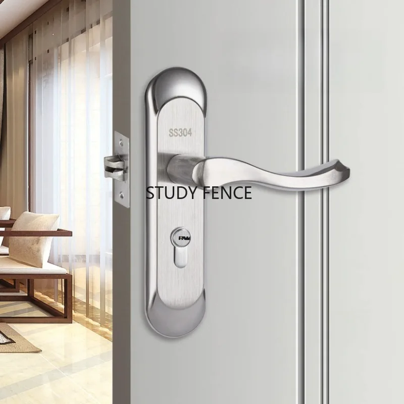 1-set-stainless-steel-door-lock-set-indoor-door-lock-set-with-keys-45-50-60-70mm-locking-tongue-household-hardware-accessories