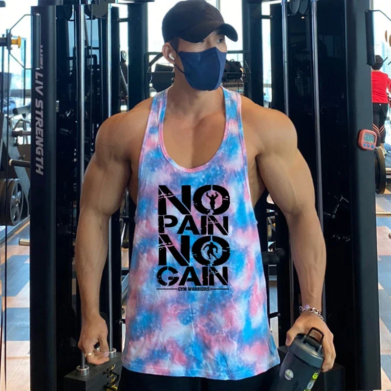 Muscle guys Summer Camouflage Mesh Quick Dry Bodybuilding Stringer Tank Top Mens Fitness Sleeveless Shirts Y Back Gym Clothing