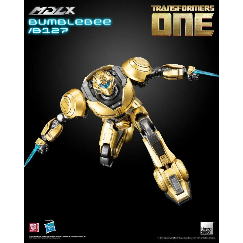 재고 있음 Threezero MDLX-class Transformers Yellow Bee B127 3Z08400W0 이동식 액션 피규어 컬렉션 선물