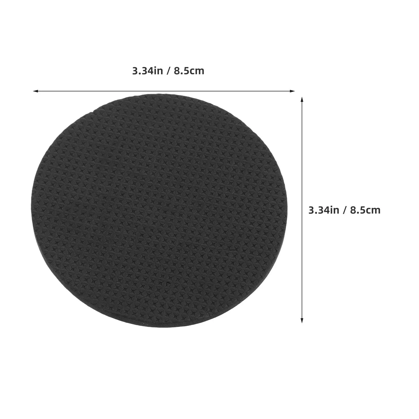EVA Furniture Pads 50 Pack Thick Round Anti Slip Floor Protectors for Chairs Tables Stools Scratch Resistant