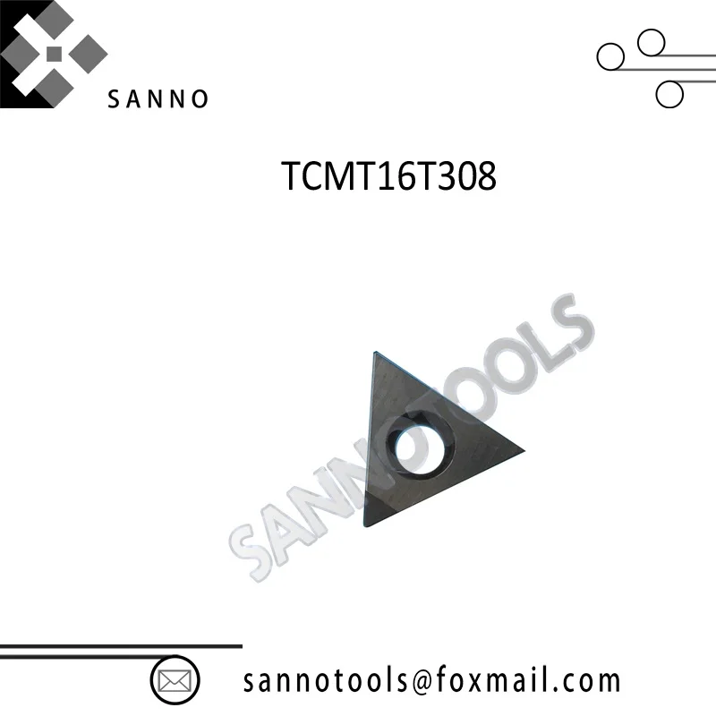 Frete grátis! Alta qualidade r0.4 tcmt16t304/r0.8 tcmt16t308 cbn cnc carboneto de torneamento inserções