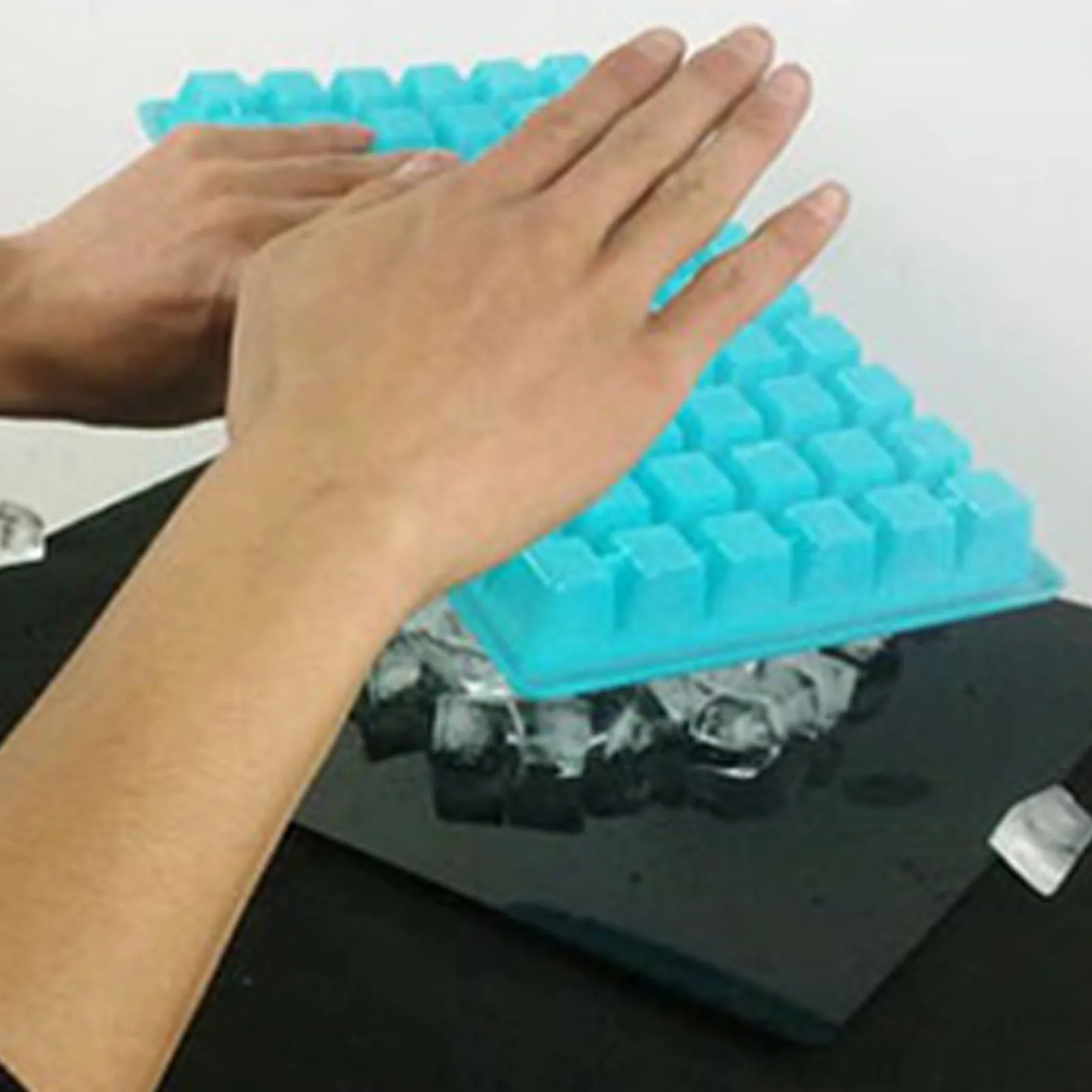 Mini Ice Cube Tray 96 Grids Large Capacity Versatile Easy Release Ice Cube Maker Tray Ice Cube Mold for Home