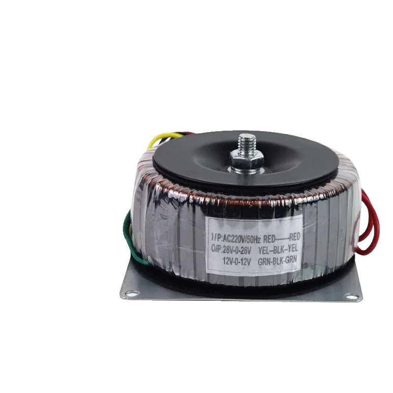 

300W Round Toroidal Transformer Power Supply for Amplifier, Dual 24V 15V 38V 28V 18V Toroidal Power Transformer