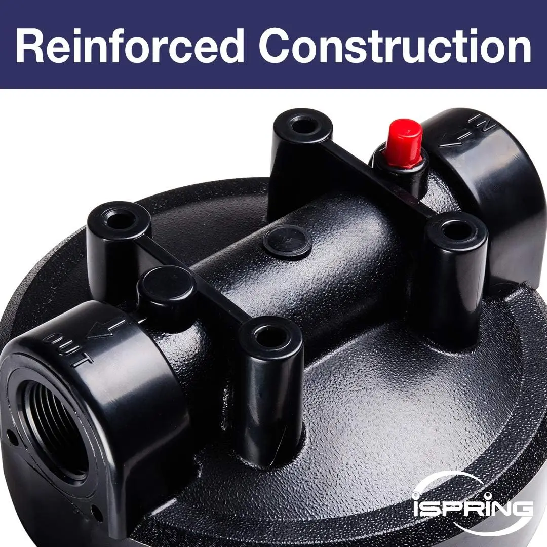 iSpring WDS80K Anti-Scale 10" x 4.5" Whole House Water Filter with Patented Scale Inhibitor