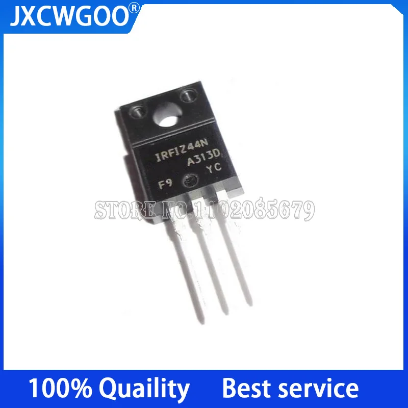 10PCS IRFIZ44NPBF IRFIZ44N TO-220F 55V 31A MOSFET  New original