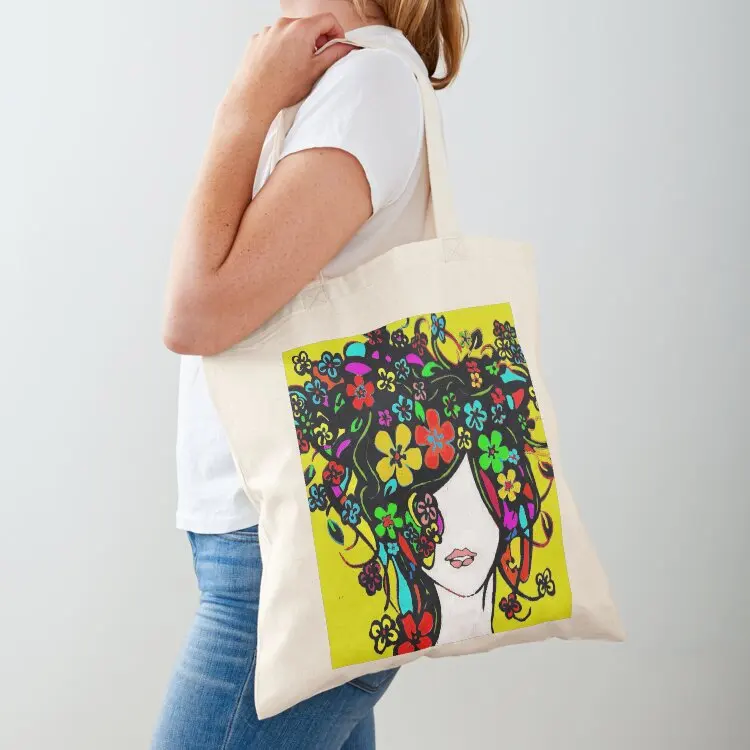 

Flower Girl Tote Bag Women's shopping bag tote bag woman Women's tote