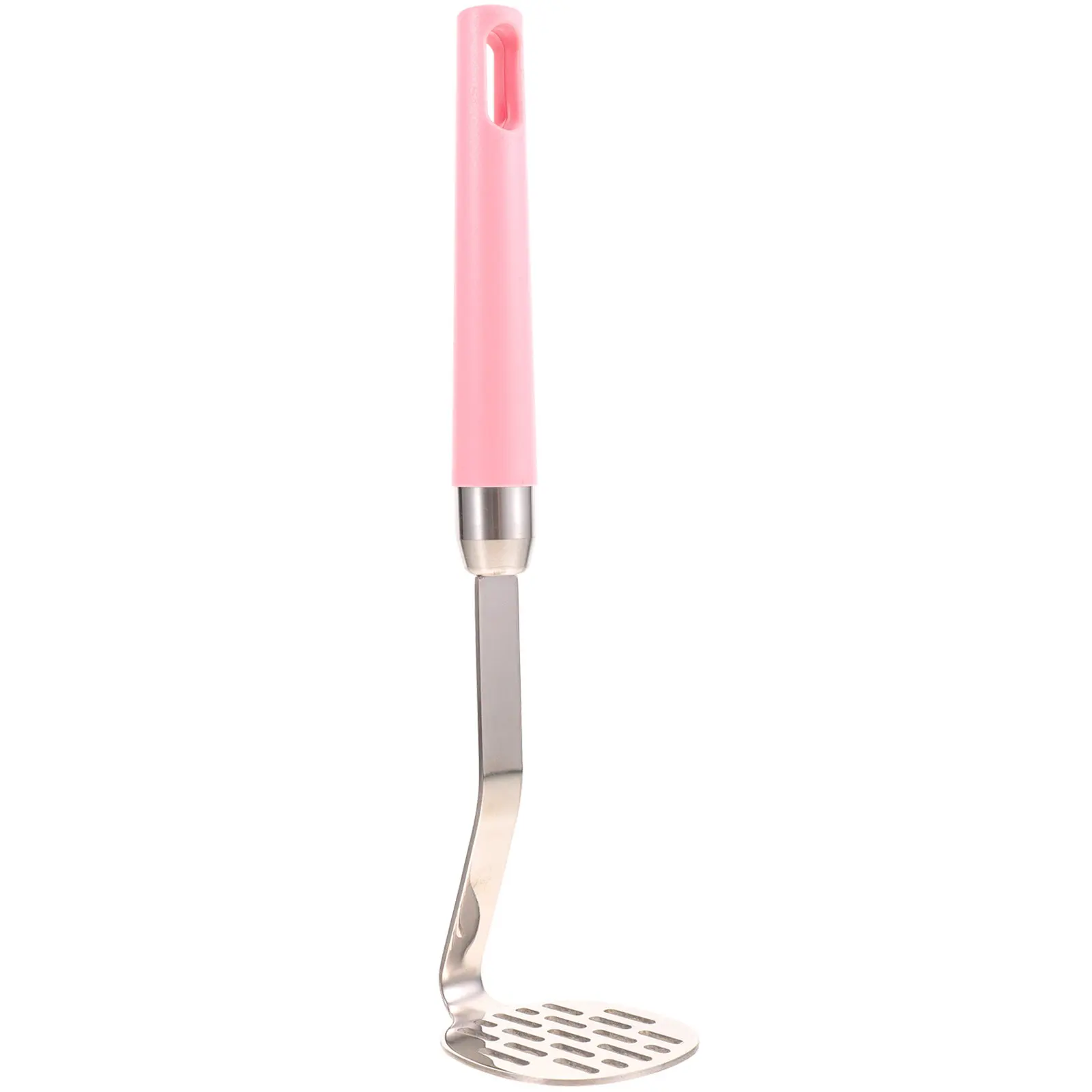 High Performance Stainless Steel Potato Masher Fine Mesh Thick Plate Low Effort Mashing for Potatoes Carrots Pumpkin Squash