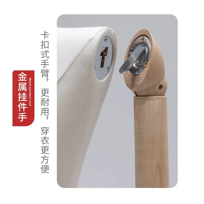 for Pendant Hand Flat Shoulder Model Props Women's Bust Table Clothing Right Angle Shoulder False Doll Store Display Stand