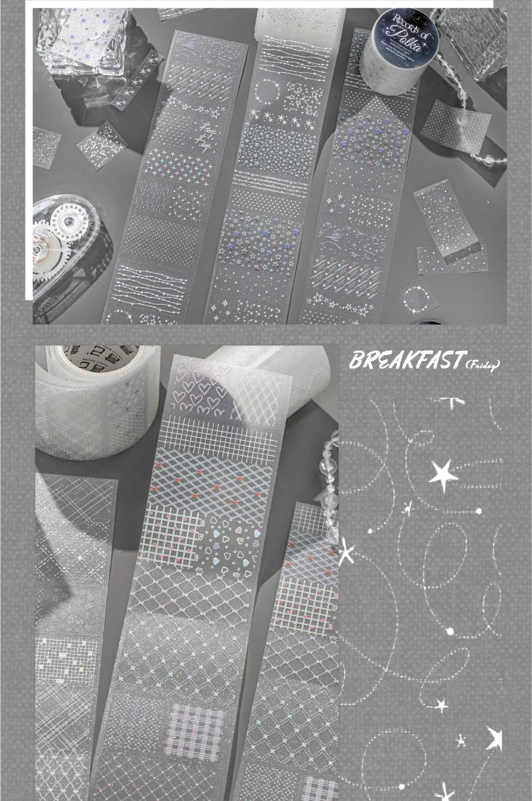 Journal GO 5cmx2m Polka Dot Washi Tape Regenbogen-Dekorband für DIY-Scrapbooking, Journaling, Geschenkverpackung – Detail 12