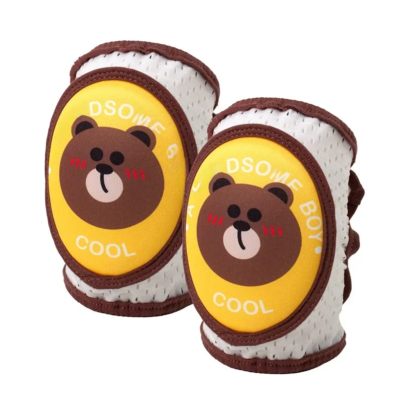 Adjustable Children's Knee Elbow Pads, Crawling Protection