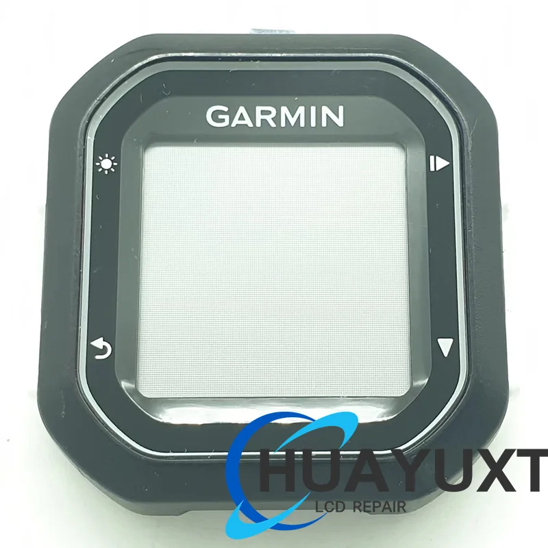 LCD display Screen Front Frame Glass Button For Garmin Edge 25