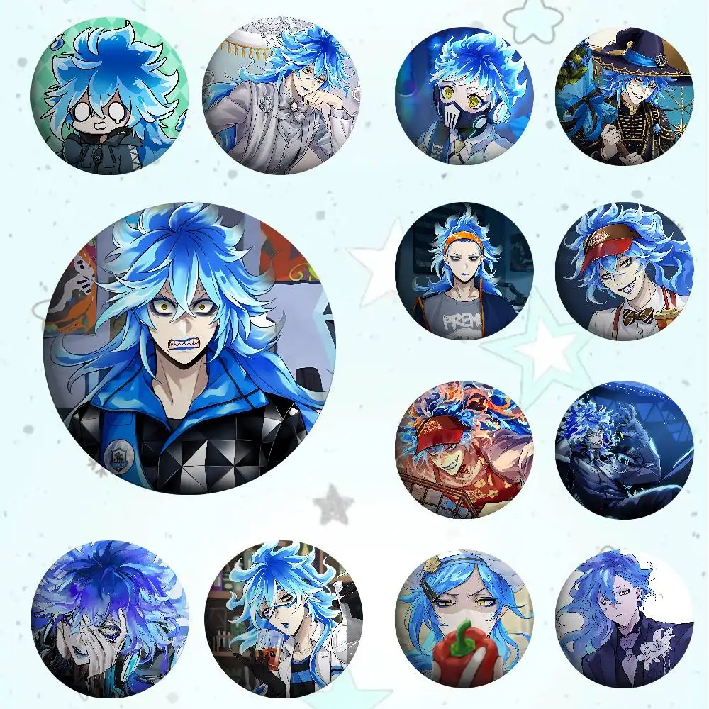 

Cool I-Idia Shroud Brooches Stylish Ornament Pins Exquisite Round Badge Bag Accessories Jewelry Gifts