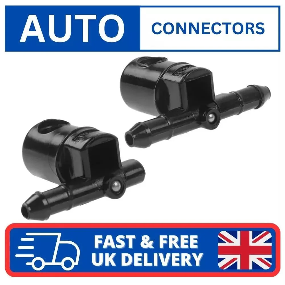 

2PCS For Vauxhall Astra H Corsa D Zafira B Windscreen Washer Jets Nozzle 12782508 12782509 Car Exterior Accessories