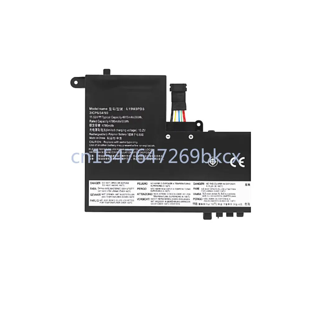 High Quality L19M3PD3 Laptop Battery For IdeaPad S540-13 13ARE 13IML Xiaoxin Air 13 2019 13 2020 Pro L19D3PD3 L19L3PD3 SB10V277