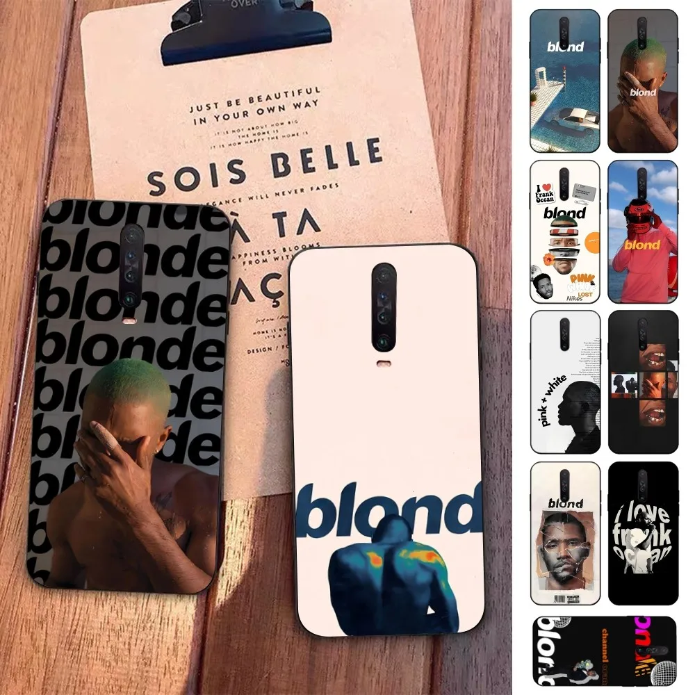 F-Frank B-Blonde O-Oceans Phone Case For Redmi 5 6 7 8 9 10 plus pro 6 7 8 9 A GO K20 K30 K40 pro plus F3 Fundas