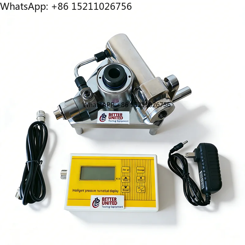 BTU-40 Multifunctional Concrete Strength Tester 0-40KN Pull Off Adhesion Tester C10-C80 EN 12504-3 ASTM C900 Digital Force Gauge