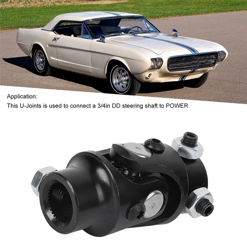 Отлично подходит для Ford Mustang 3/4-36 Spline X 3/4 DD, муфта рулевого вала U-образный шарнир UJ-003, высококачественные автозапчасти