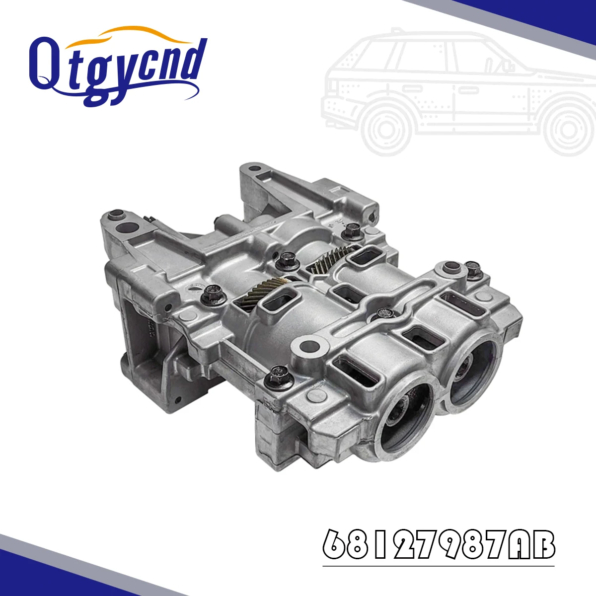 

Original 68127987AB Engine Oil Pump Assembly For Chrysler Jeep Compass 2.0 2.4 3.6 V6 07-17 68127987AJ 68127987 AP01 refurbished