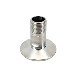 KegLand 1.5 Inch Tri Clover with  1/2 Inch BSP Male  Stainless