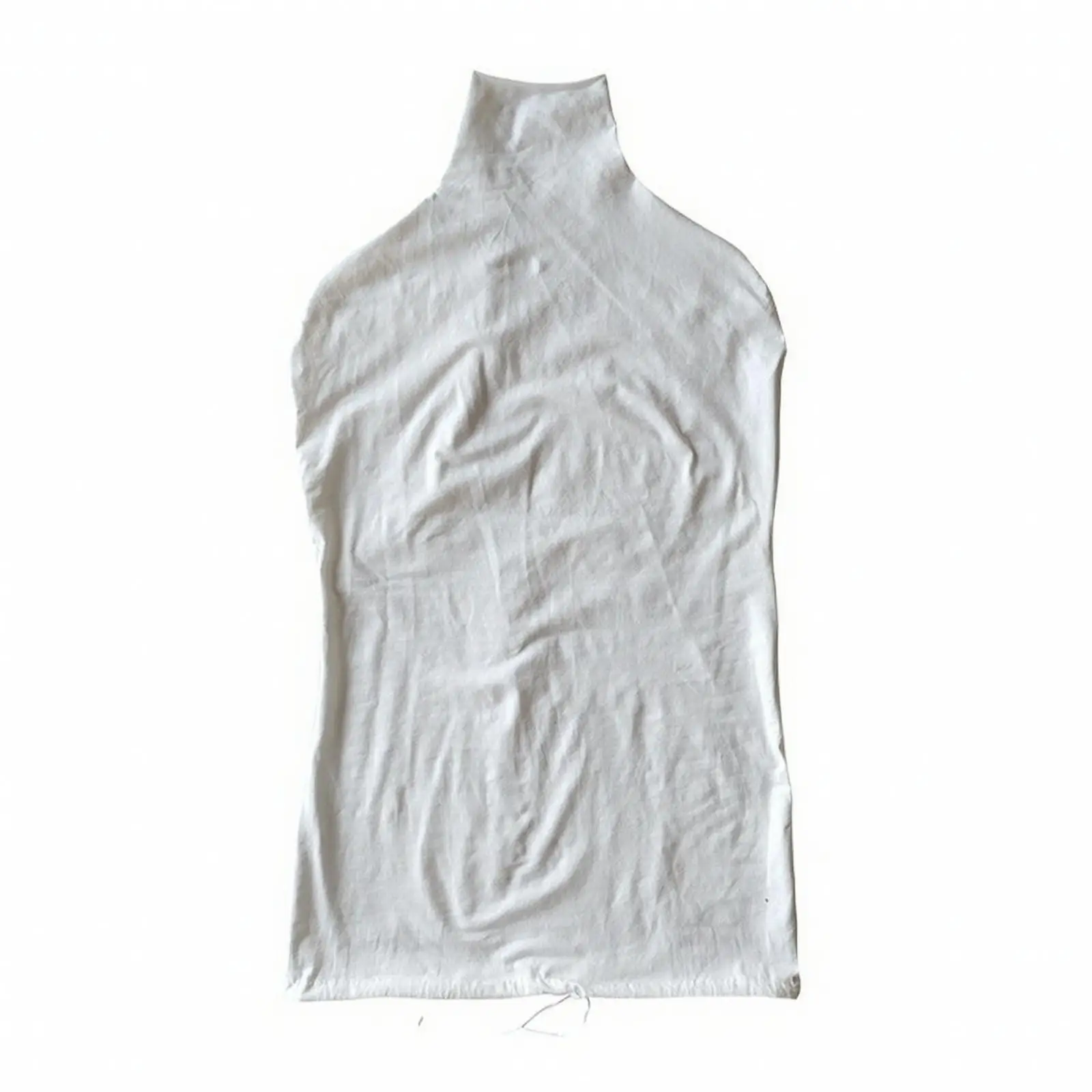 Cotton Mannequin Torso Cover White Stretchable Fit for Male Display Body Tailoring Studio Retail Use