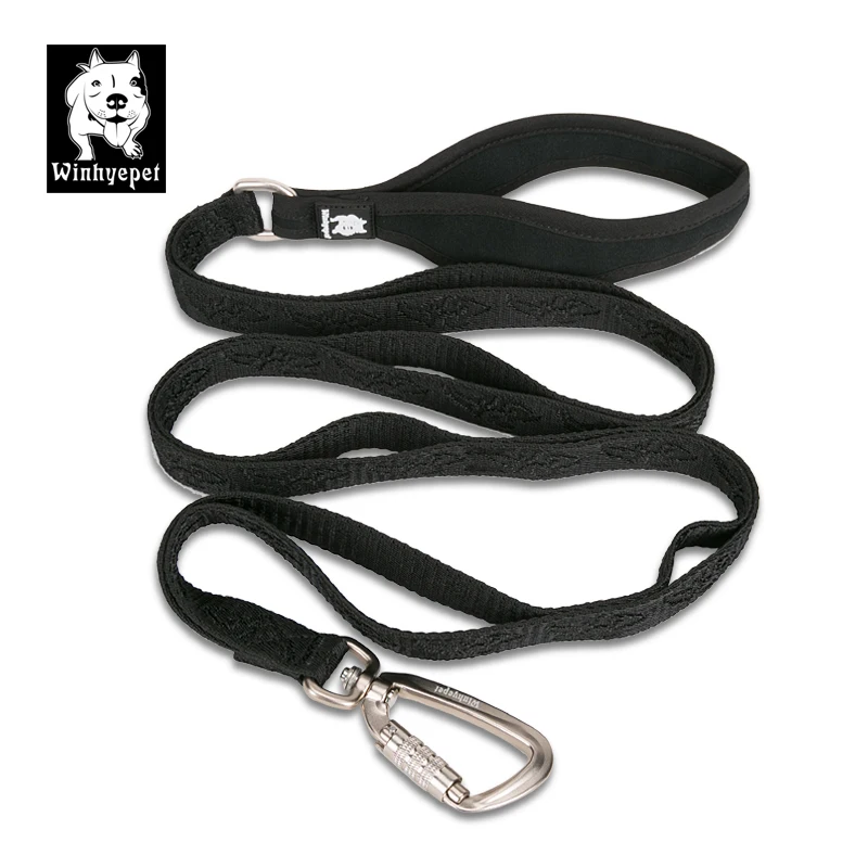 TRUELOVE Pet Leash Nylon Zinc-alloy Hook Carabiner Dog Accessories Rope Lead Medium Big Ferocious Travel Pet Supplies YL1831