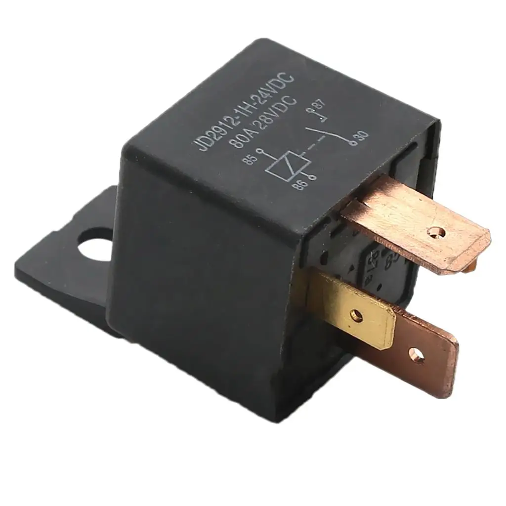 JD2912-1H-24VDC Car Motorcycle DC28V 80A Changeover Switch SPDT