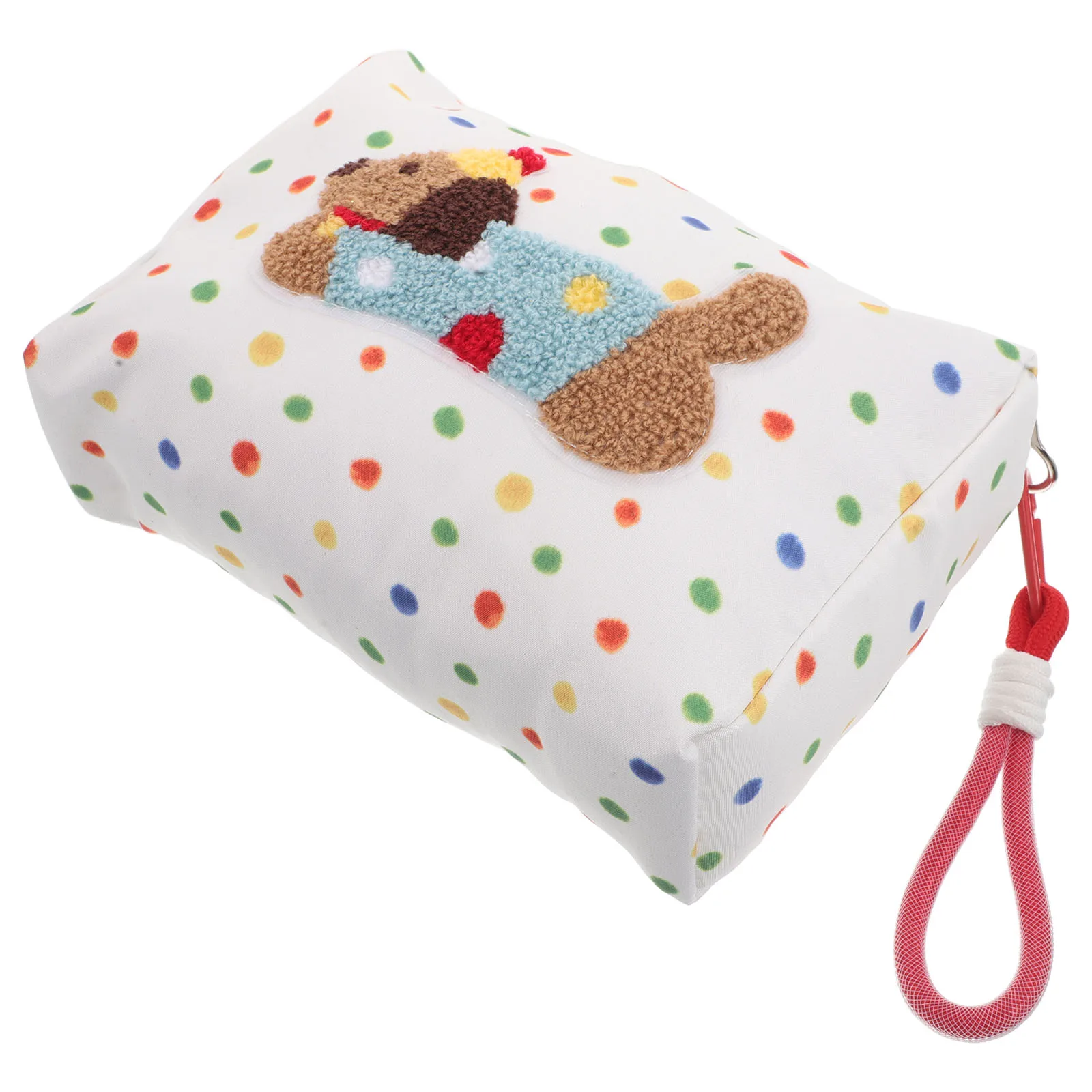 

Cute Dog Pattern Women'S Travel Bag Multi-Functional Makeup Organizer For Car Home Durable Zipper Toiletry Storage