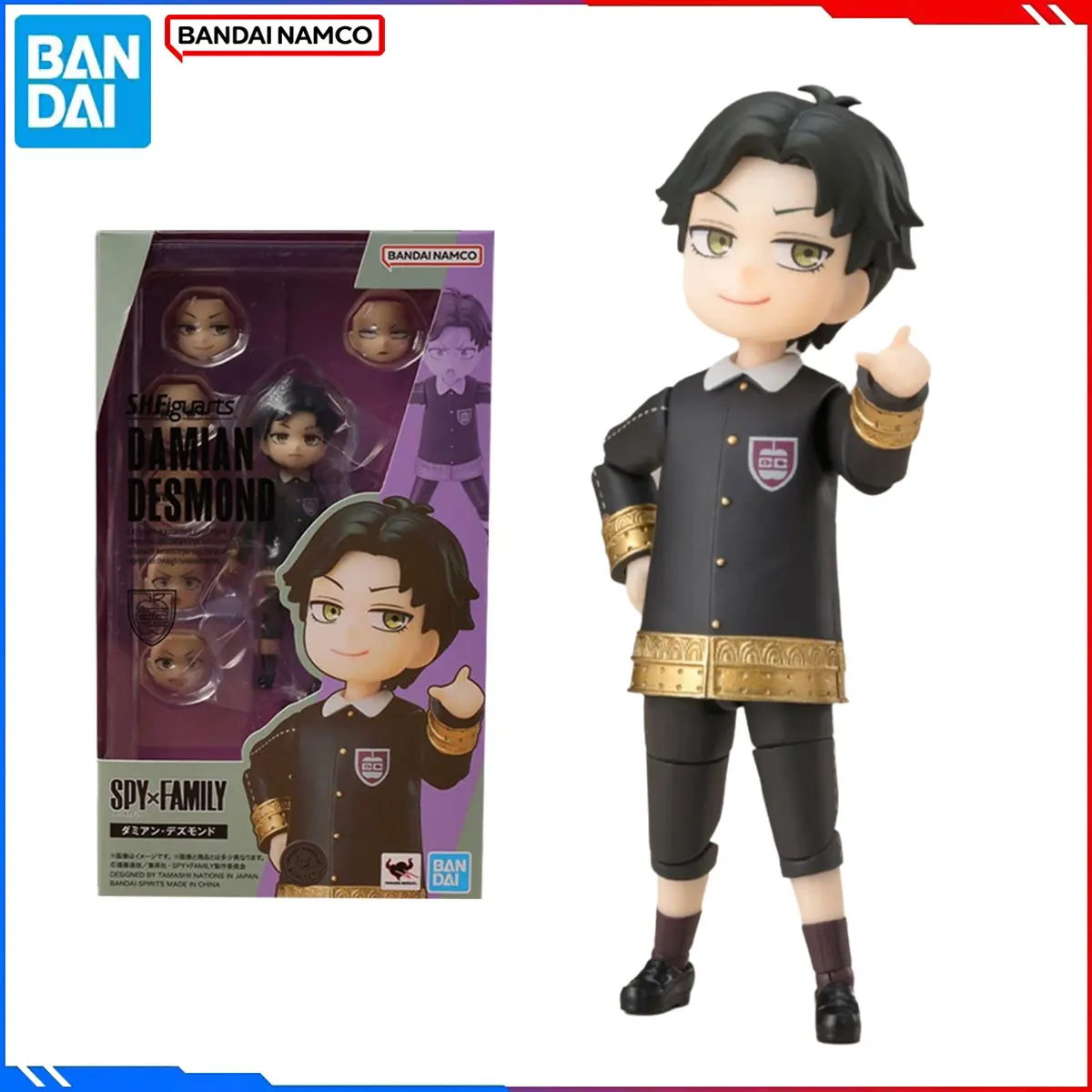 

Подлинная Bandai, оригинальная фигурка SPY×FAMILY, наборы моделей SHF 1/12, аниме-фигурки, Damian Desmond, экшн-модель, рождественские игрушки, подарок