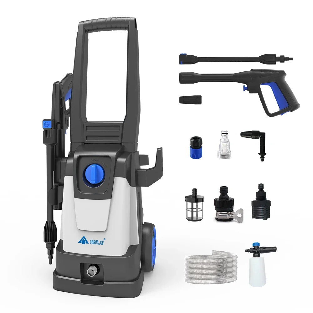 

Portable Electric High-Pressure Water Pump Washer Home Use Cleaner New Condition Electric Motor Core Components For Car Washing