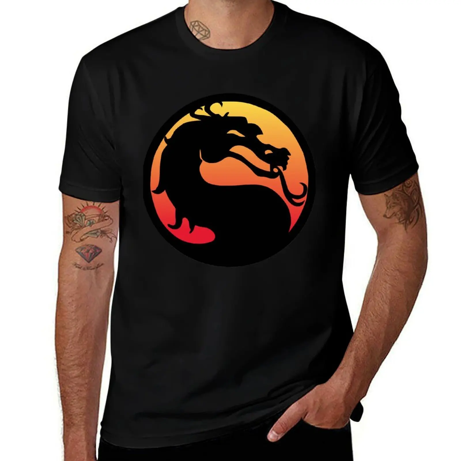 

BEST TO BUY - Mortal Kombat Logo Trending Tshirt Gift shirt T-Shirt essential t shirt man t shirts for men T-Shirt