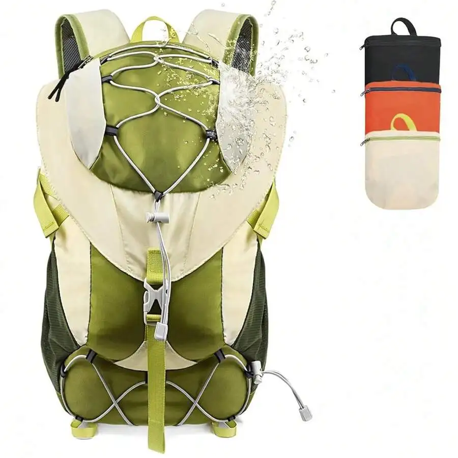 Ultra Lightweight Packable Waterproof Daypack 20L For Hiking Travel Outdoor