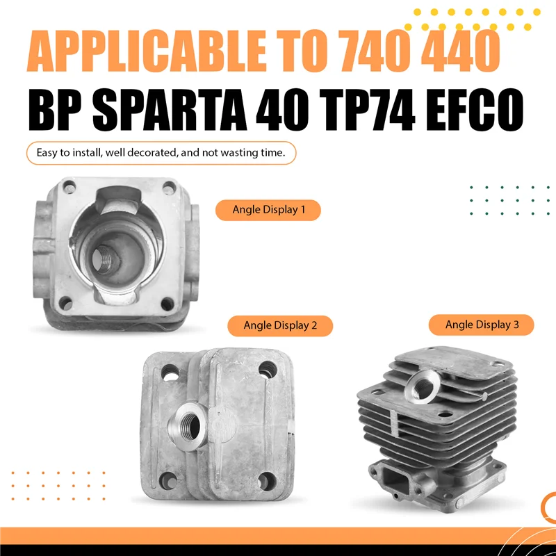 

Комплект поршня цилиндра ABGE для Oleo-Mac 740 440 440BP SPARTA 40 TP74 EFCO 8400 8405 074000280, комплект цилиндров