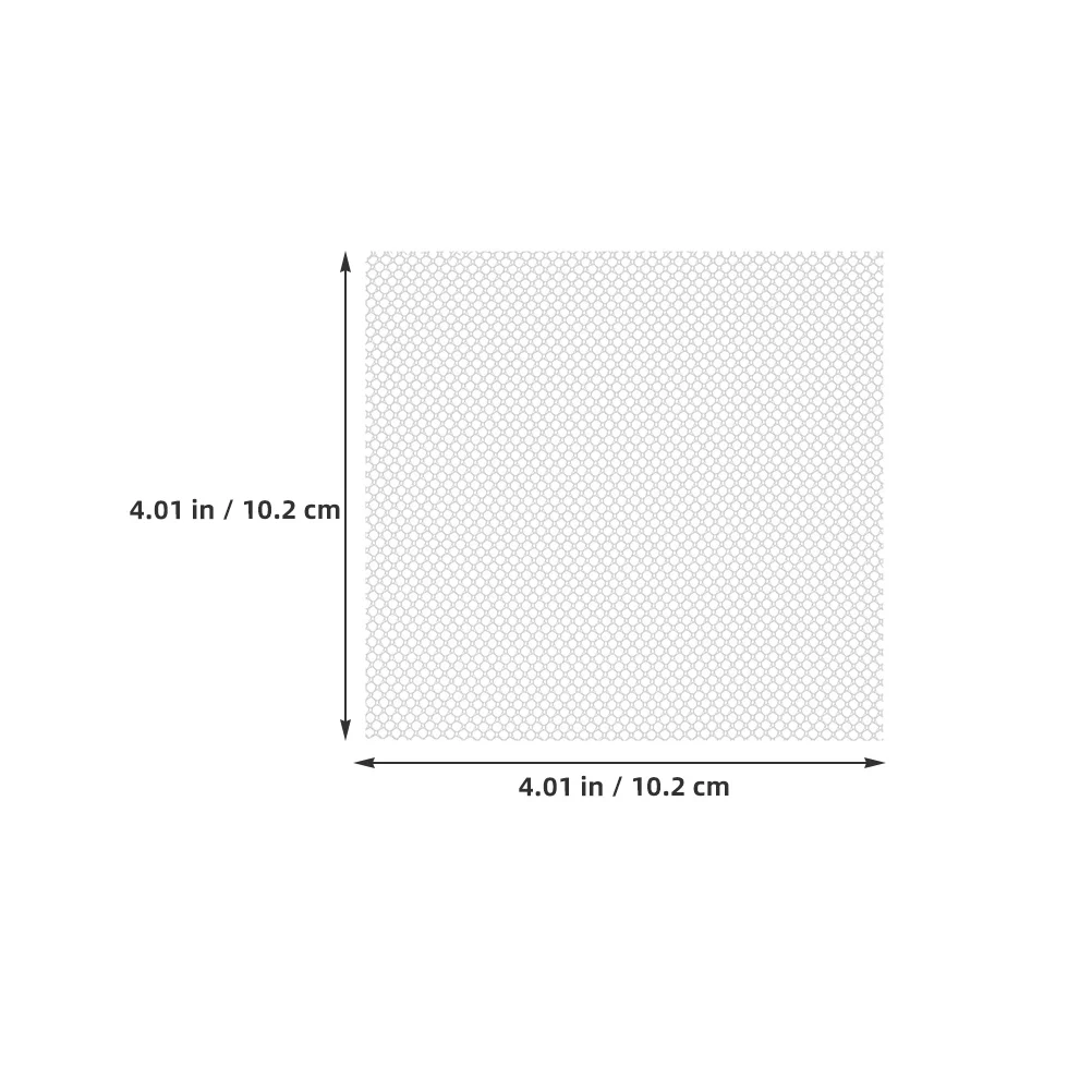 60Pcs 0.5mm Eye Mesh Sheets Breathable Black White Fabric for DIY Masks Cosplay Costumes Party Accessories Black Mesh Fabric