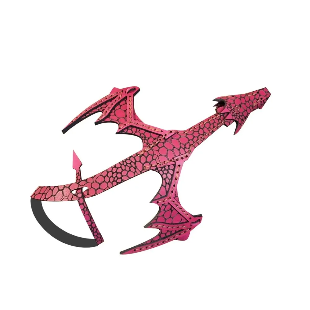 Braided Design Dragon Glove PU Leather Retro Style Leather Bracelet Adjustable Length Wristband Wrap Hand Dragon Mittens