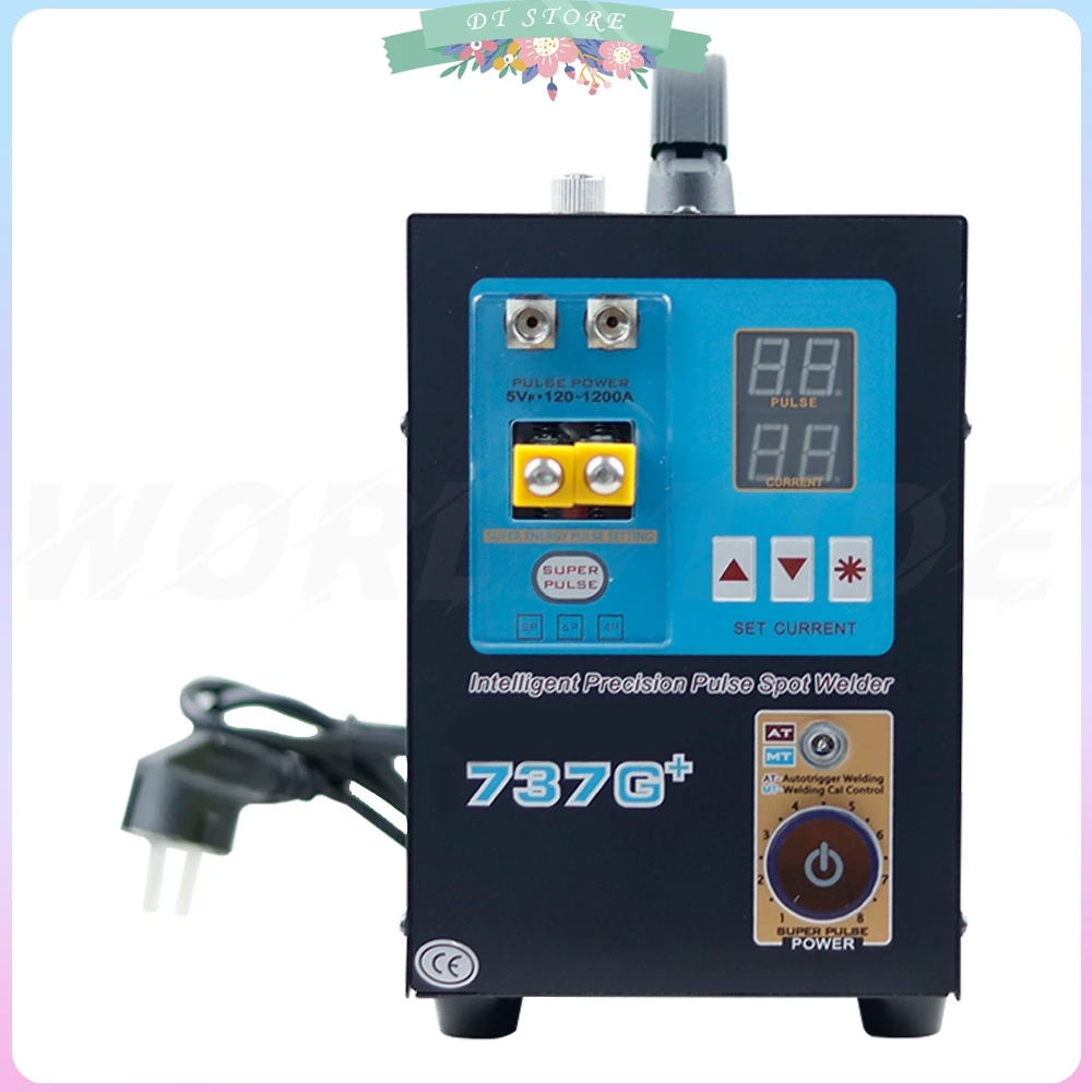 SUNKKO737G+ Intelligent Precision welding large-battery DIS inductive hand-held dual-function battery spot welding machine