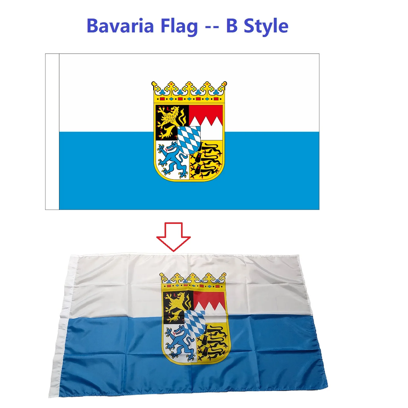 90x150cm Bavaria Flag Banner 14 X 21 Cm Bavaria Hand Flag/Table Office Desk Flag For Home Decor