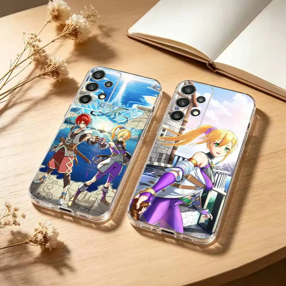

K-kaja V-rarta Ys-X Phone Case Transparent Soft case For Samsung S25,S24,S21,S22,S23,S30,Ultra,S20,Plus