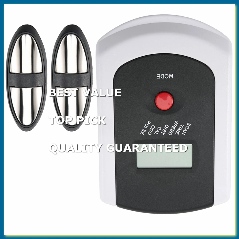 Monitor Speedometer with Heart Rate for Fitness Stationary Bikes, Magnetic Bike