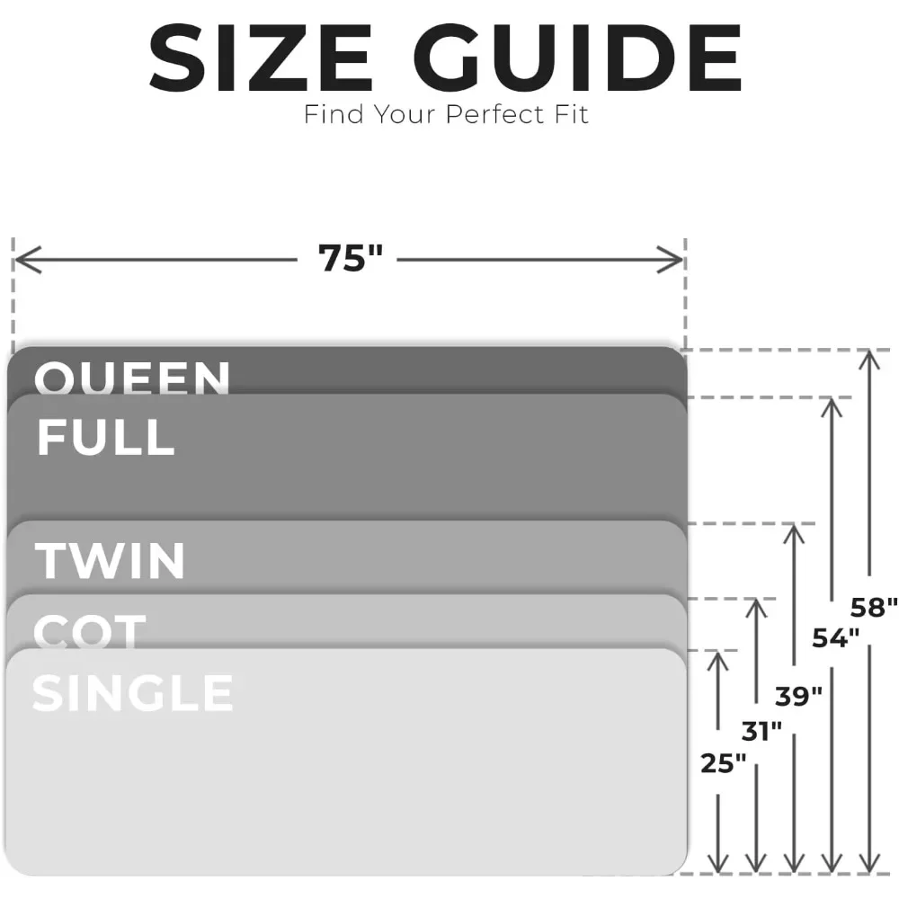 Colchão Dobrável com Tampa Removível, Colchão Dobrável Leve e Portátil, Queen Size, Frete Grátis