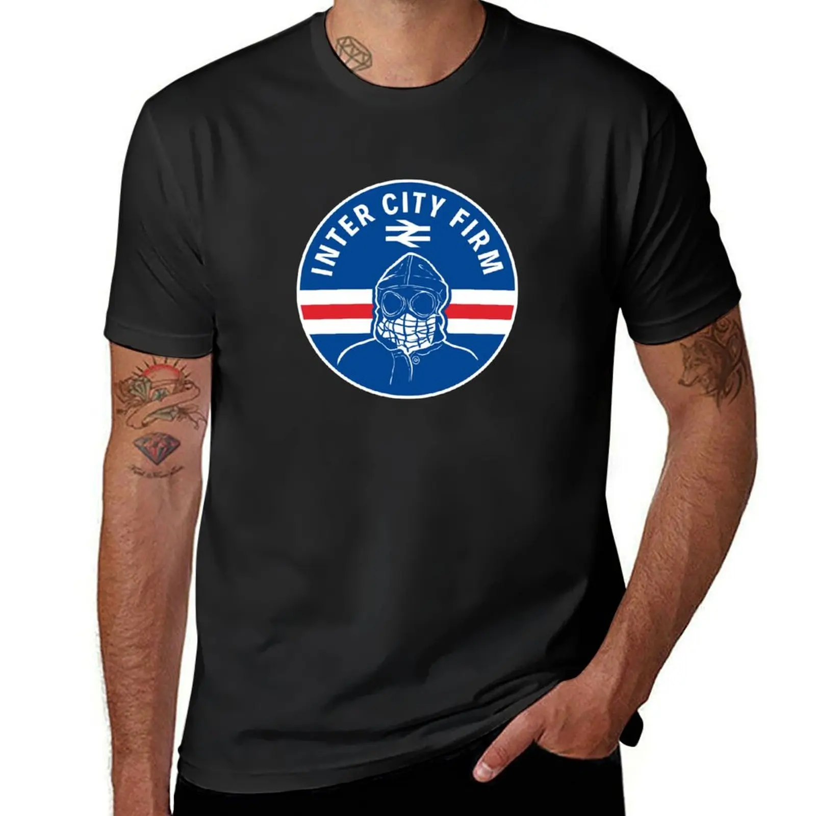 Inter City Firm Rangers T-Shirt vintage customs t shirts for men