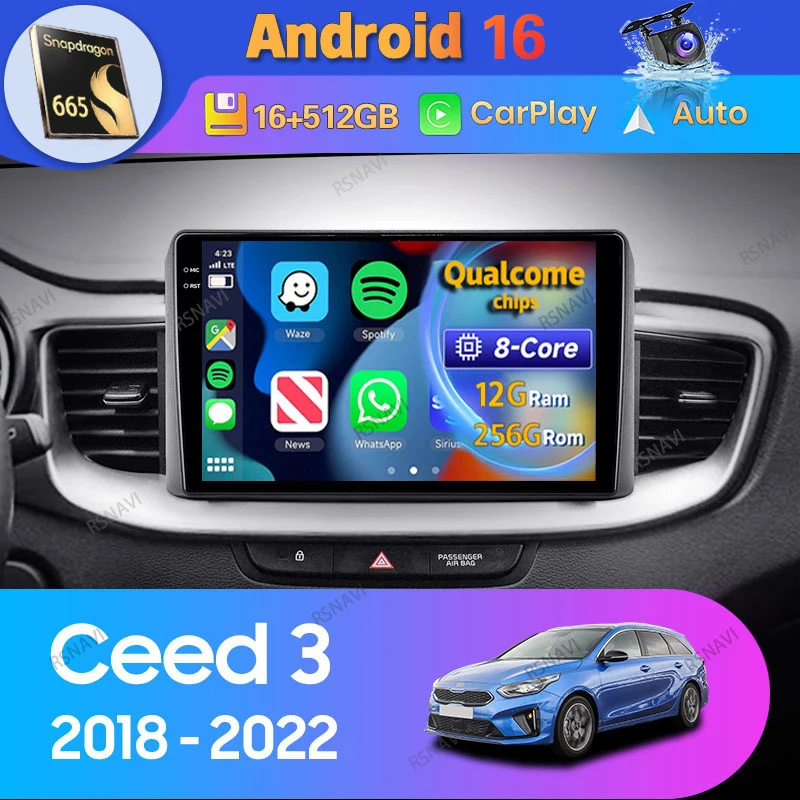Android 15 CarPlay対応 2Din カーナビ 10インチ
