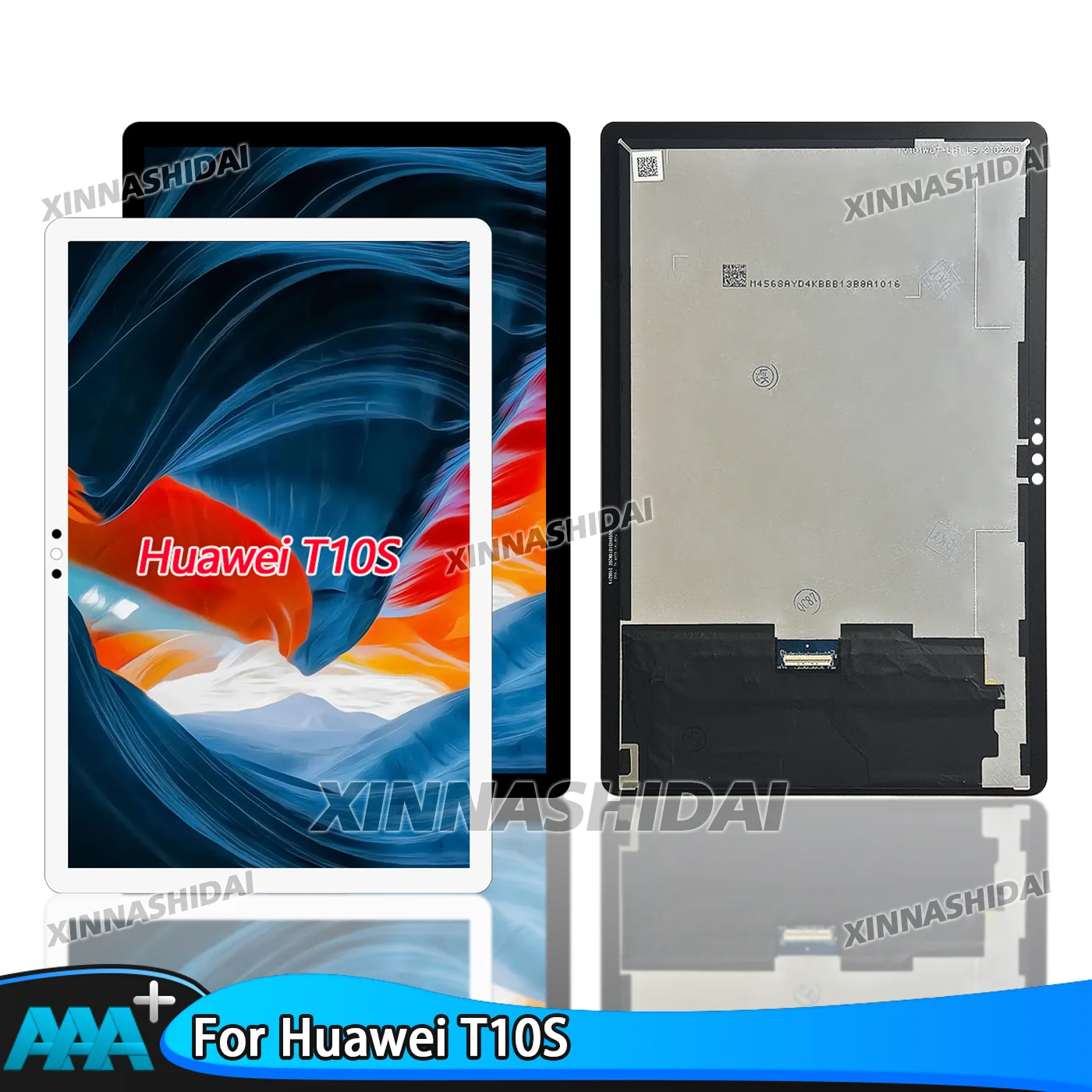 عالية الجودة LCD لهواوي MatePad T 10S T10S AGS3-AL00 AGS3-W09 AGSK3-W09 شاشة الكريستال السائل مجموعة المحولات الرقمية لشاشة تعمل بلمس