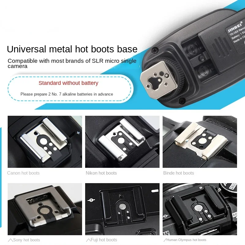 Studio photography flash, wireless trigger, transmitter, remote control part