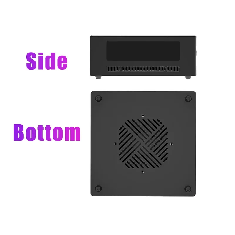 Mini Uds Mini Pc Mini Pc Core I7 I9 I3 I5 Gamer Atuo CPU N100 placa base sin ventilador Rtx De ordenador para juegos