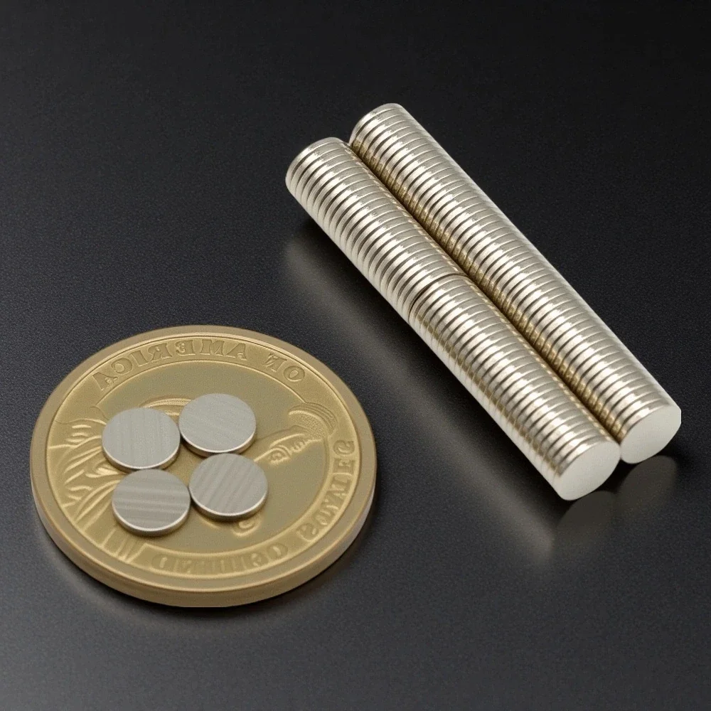 6x1mm Super Strong Magnet N35 Round Magnetic NdFeB Neodymium Magnet Powerful Disc imanes Refrigerator Magnets ﻿